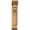 Ekena Millwork Olympic Slat Smooth Bracket w/ Offset Brace, Western Red Cedar, 5 1/2"W x 16"D x 28"H BKT0604X16X28OLY06SWR - alternate 3